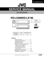 JVC KDLX-100-Service-Manual 